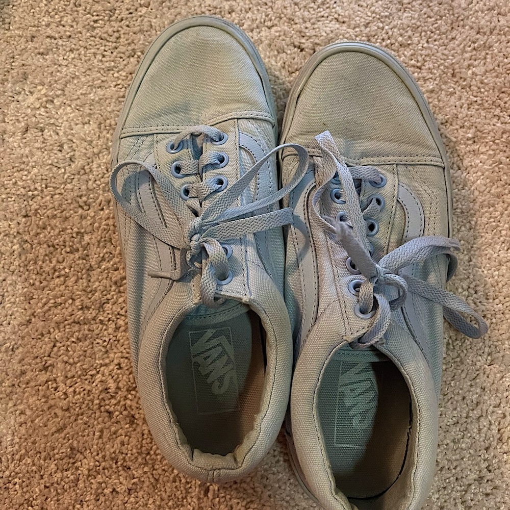 Blue vans size 9 US WOMEN